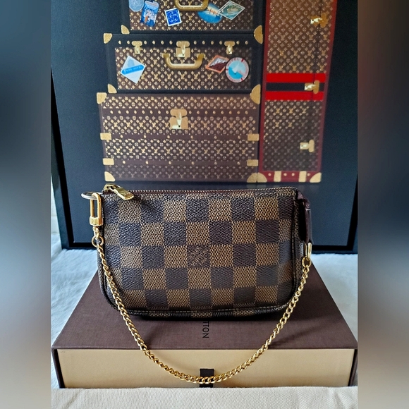 Louis Vuitton mini pochette damier ebene - Picture 5 of 16